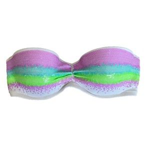 Victoria’s Secret white bikini top size 32D